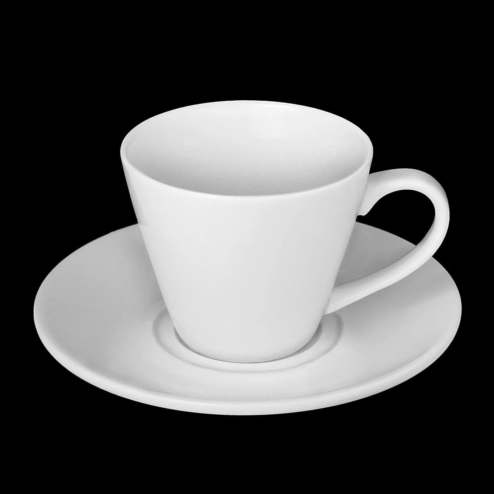 White 6 Oz | 180 Ml Tea Cup & Saucer