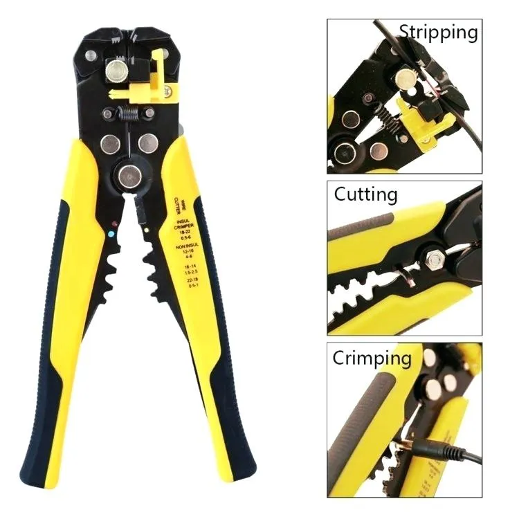 Wire Stripping, Cutting & Crimping Tool