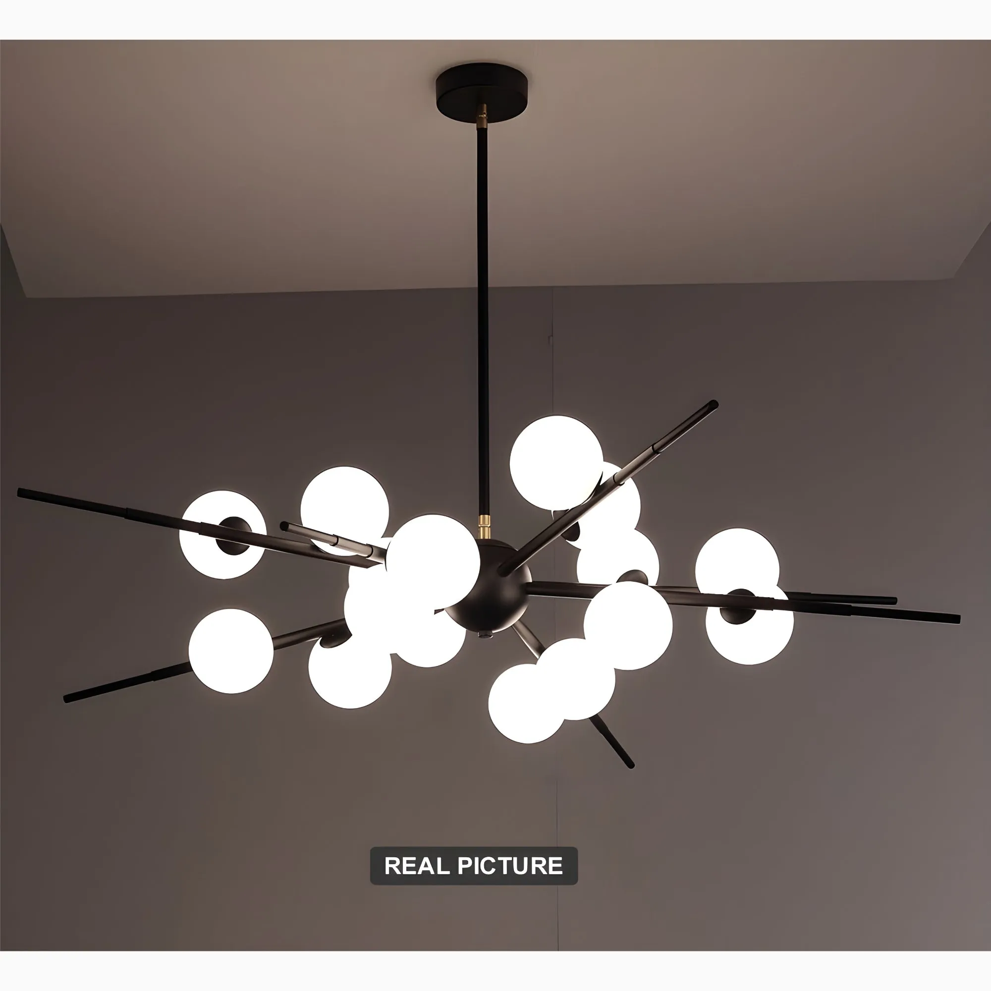 Ziano Piacentino | Creative Glass Ball Modern Pendant LED Chandelier