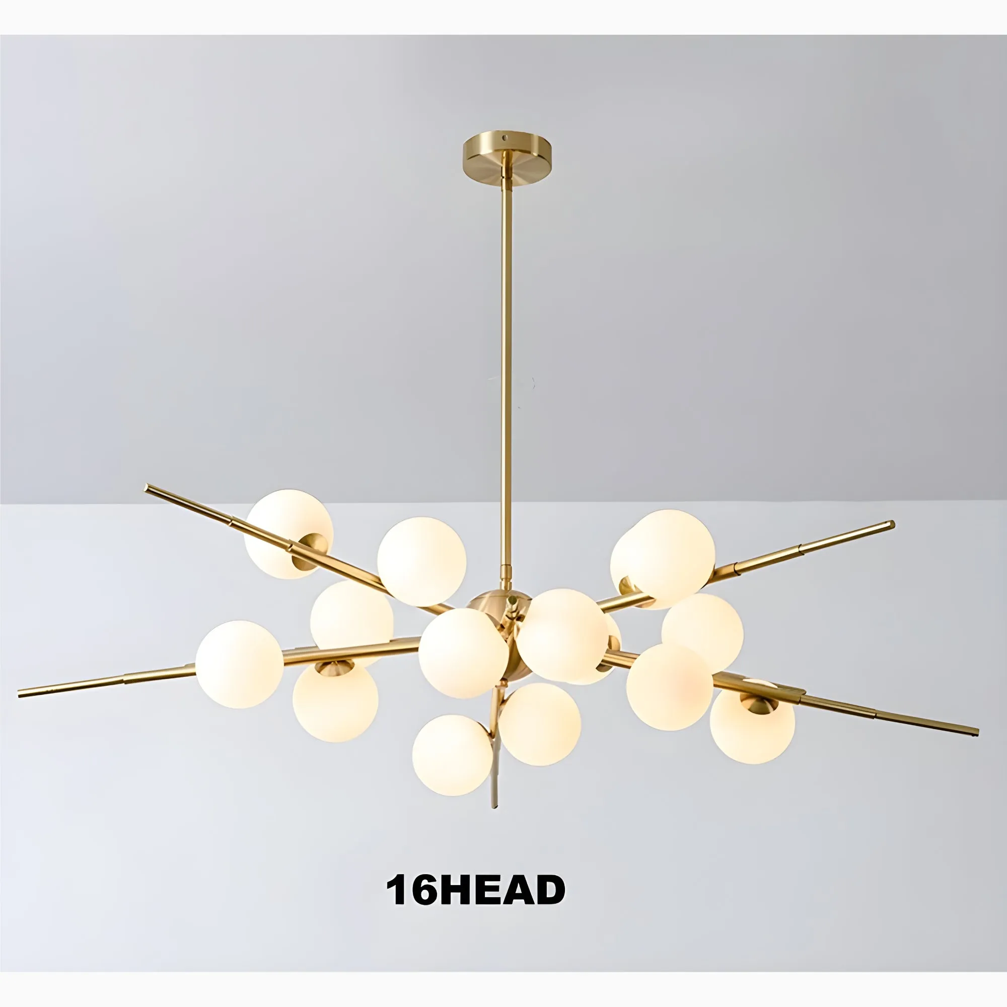 Ziano Piacentino | Creative Glass Ball Modern Pendant LED Chandelier