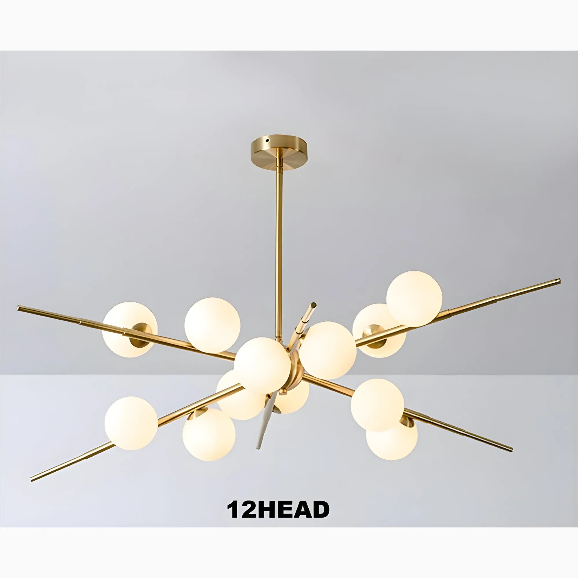 Ziano Piacentino | Creative Glass Ball Modern Pendant LED Chandelier