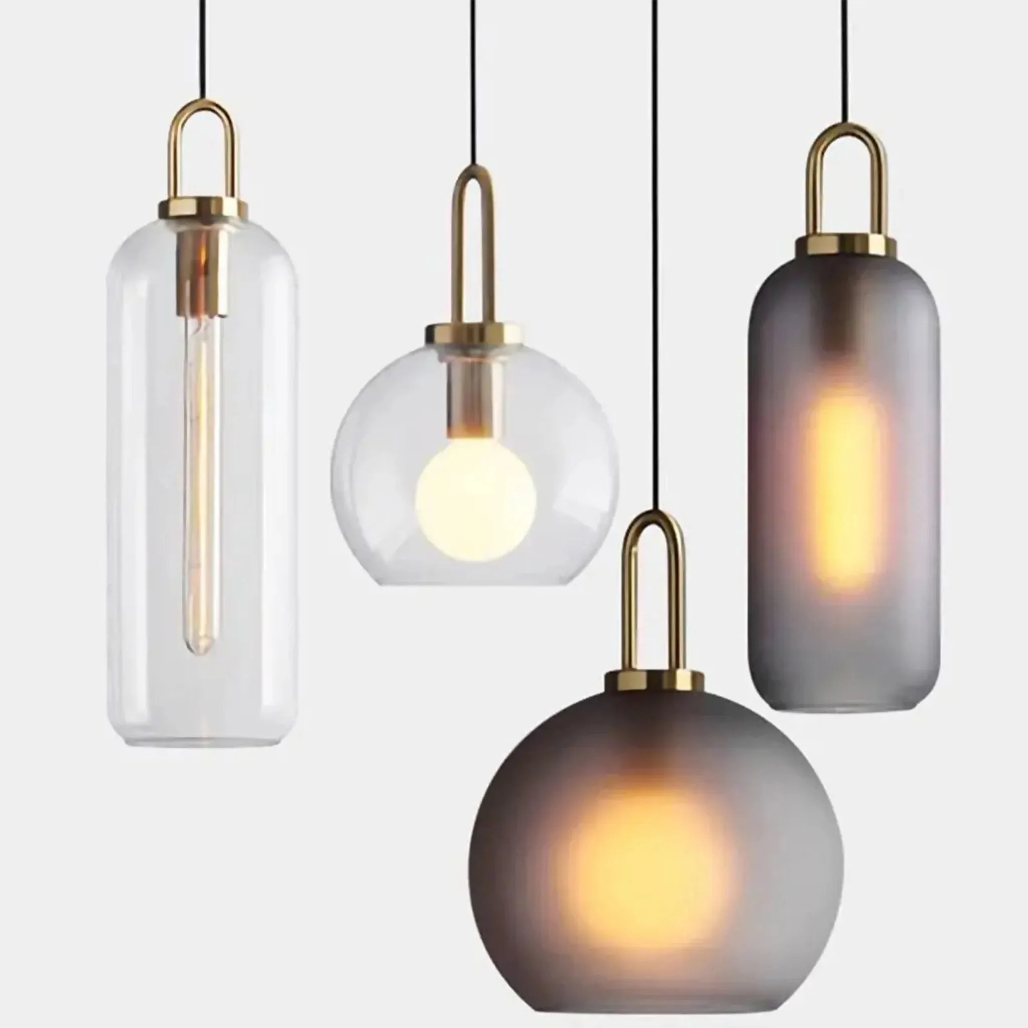 Zuglio | American Loft Industrial Wind Glass Chandelier